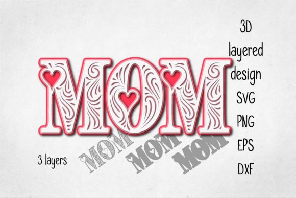 3D Layered Mom: Creative Ideas for Home Decor and More