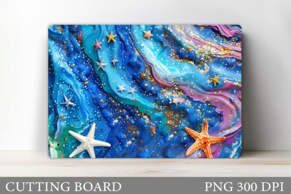 3D Starfish Cutting Board Sublimation: A Creative and Practical Tool for Kitchen Enthusiasts