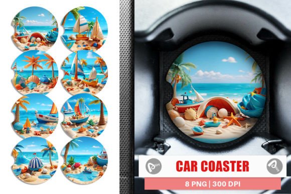 Car Coaster 3D Beach Summer: Elevate Your Driving Experience with Style and Function