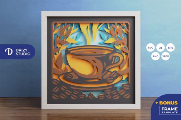 Cup of Coffee 3D Shadow Box: A Strategic Tool for Creative Expression and Practical Use