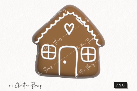 Elevating Holiday Aesthetics: The Strategic Value of 3D Inflated Gingerbread House Clipart