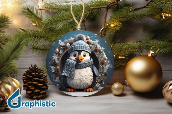 Penguin Break Through 3D Ornament 40: A Creator's Guide