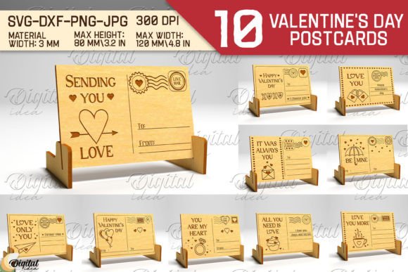 Unfolding Love: Creative Ways to Use a 3D Valentine's Day Postcard SVG Bundle